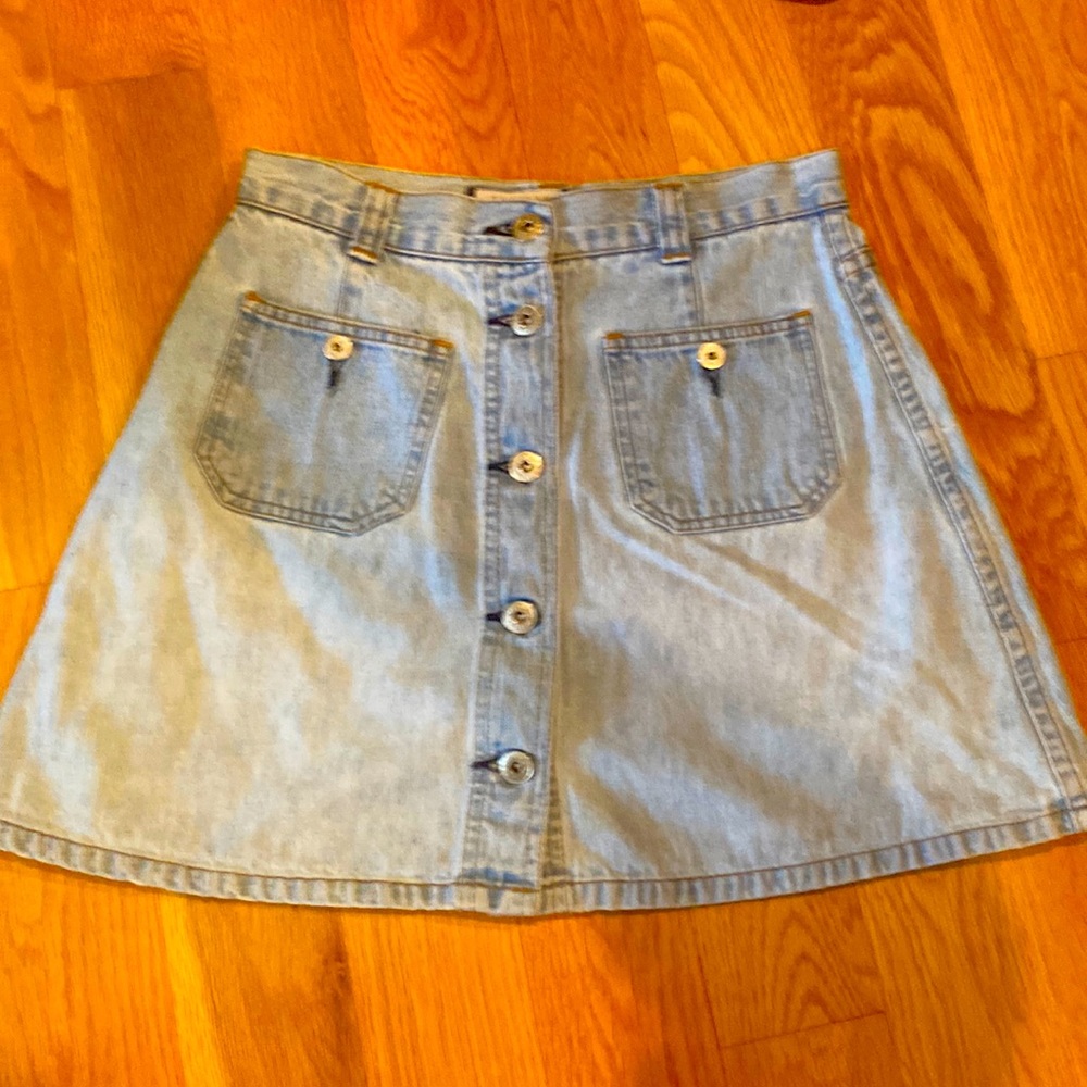 Womens size 3/4 denim shirt